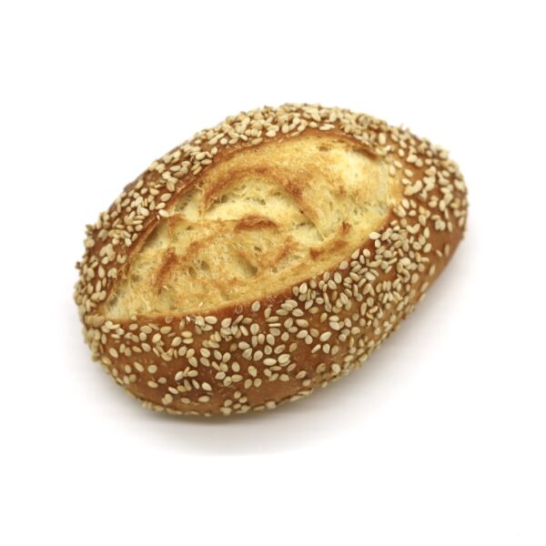 Semolina Football Rolls Seeded